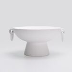 Cache Pot Corsaire Ornement IV D Blanc