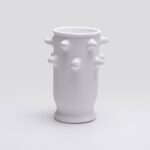 Vase Barbaricos Crown C Blanc