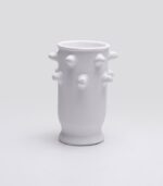 Vase Barbaricos Crown C Blanc