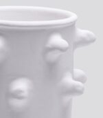Vase Barbaricos Crown C Blanc – Image 2