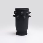 Vase Barbaricos Crown C Noir