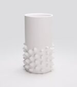 Vase Barbaricos Prickle II B Blanc