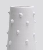 Vase Barbaricos Tower B Blanc – Image 3