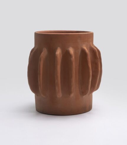 Vase Brut Archy II C Terracotta