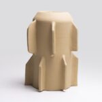 Vase Brut Edge B Beige