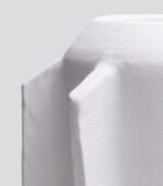 Vase Brut Edge B Blanc – Image 3