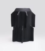 Vase Brut Edge B Noir