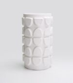 Vase Brut Patch B Blanc