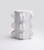 Vase Brut Reo Bi Blanc