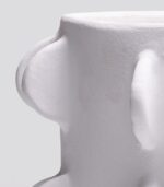 Vase Brut Reo Bi Blanc - Image 2