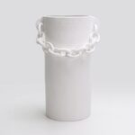 Vase Corsaire Ornement I B Blanc