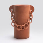 Vase Corsaire Ornement I B Terracotta