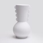 Vase Corsaire Rempart III B Blanc