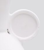 Vase Geom Circle B Blanc - Image 2