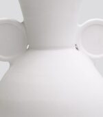 Vase Geom Circle B Blanc - Image 3