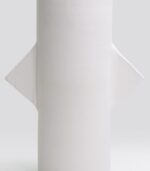 Vase Geom Cut II B Blanc - Image 3