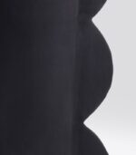 Vase Geom Cut III B Noir – Image 3