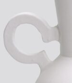 Vase Geom Ears B Blanc – Image 2