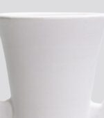 Vase Geom Ears B Blanc – Image 3