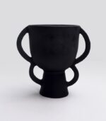 Vase Geom Glory B Noir