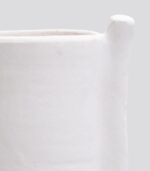 Vase Geom Knot B Blanc – Image 3