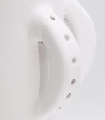 Vase Geom Strap B Blanc – Image 2