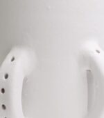 Vase Geom Strap B Blanc – Image 3