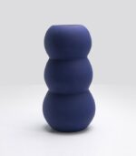 Vase Pure Bubble II B Bleu Nuit
