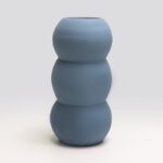 Vase Pure Bubble II B Bleu Pastel