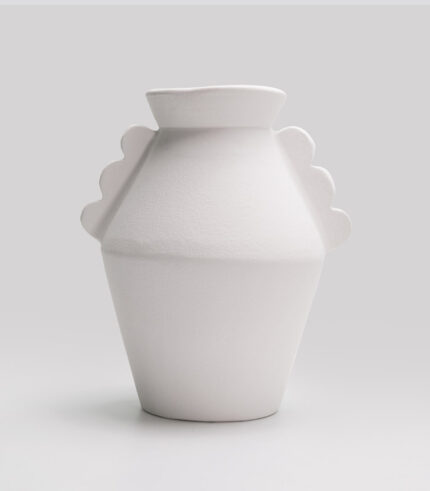 Vase Corsaire Rempart I B Blanc