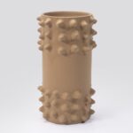 Vase Barbaricos Prickle III B Brun Vert