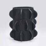 Vase Brut Archy I BI Noir