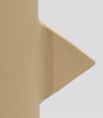 Vase Geom Cut II B Beige – Image 2