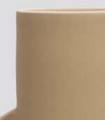Vase Geom Cut II B Beige – Image 3