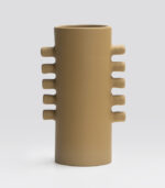 Vase Brut Parallel B Brun Vert