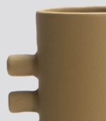 Vase Brut Parallel B Brun Vert - Image 2